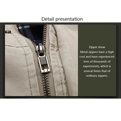 Casual Windproof Outdoor Multi-Pocket Jacket
