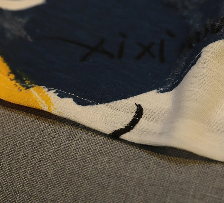 Graffiti Men's 100℅ Cotton T-Shirt Break Hole Tops