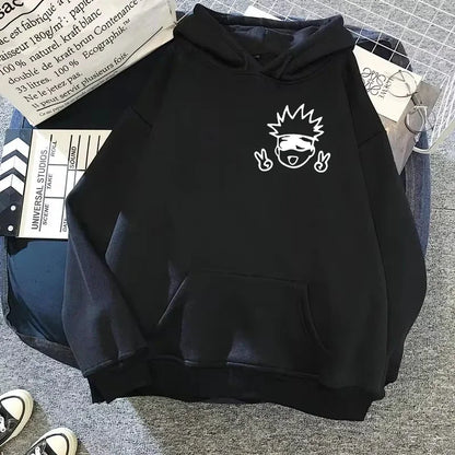 Gojo Satoru Hoodie Kawaii Anime Sweatshirt
