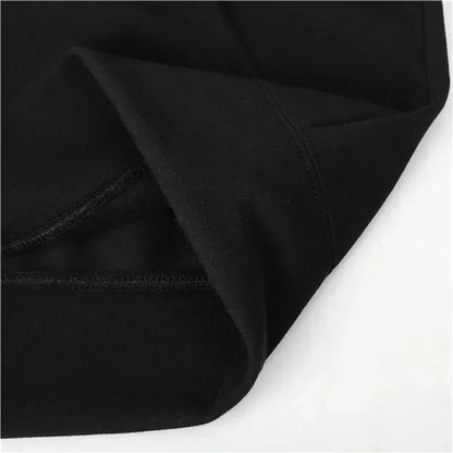 Sporty Streetwear Mountains Graphic Pullover Hoodie