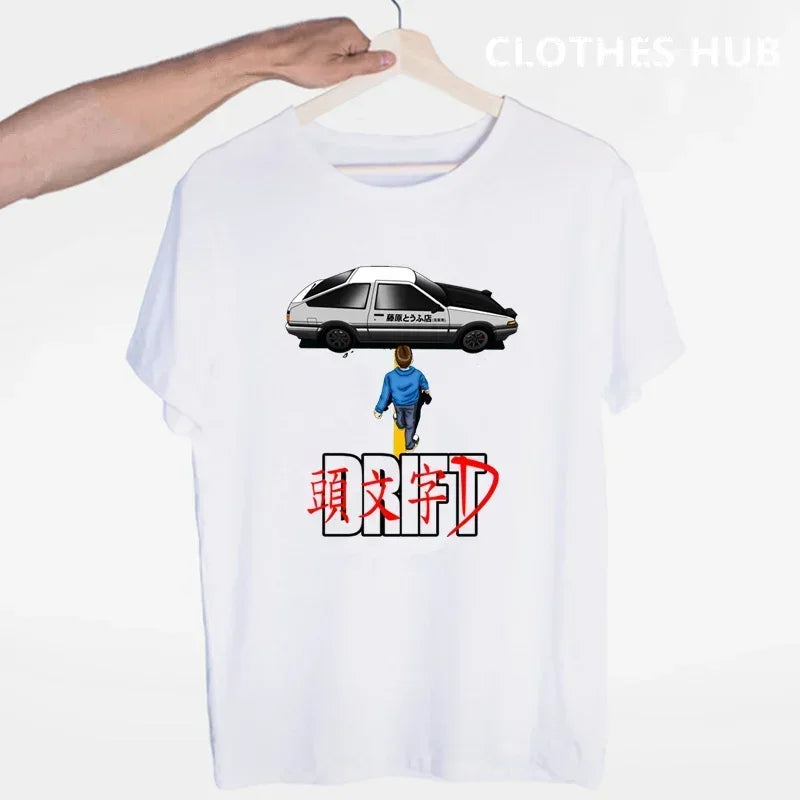 Initial D Fujiwara Drift Car Shirt
