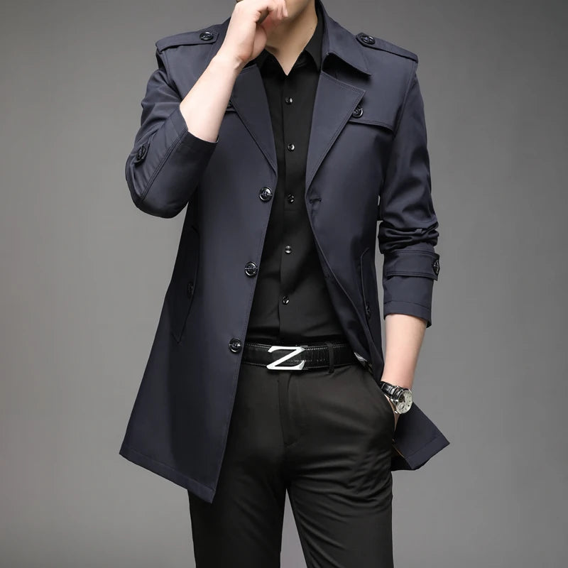 Spring Casual Windbreaker Outerwear Jacket