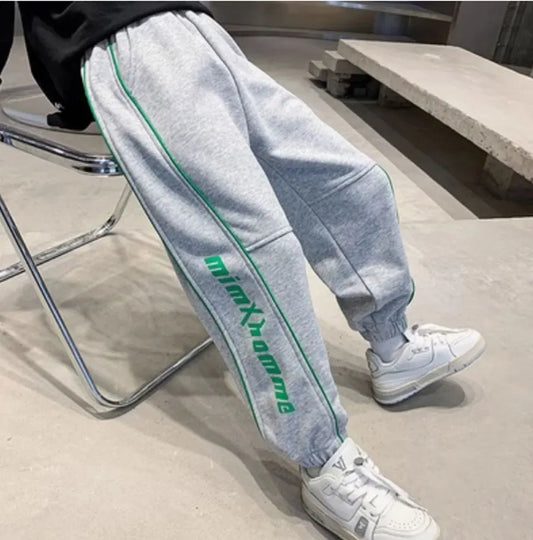 Sporty Drawstring Sweatpants Men