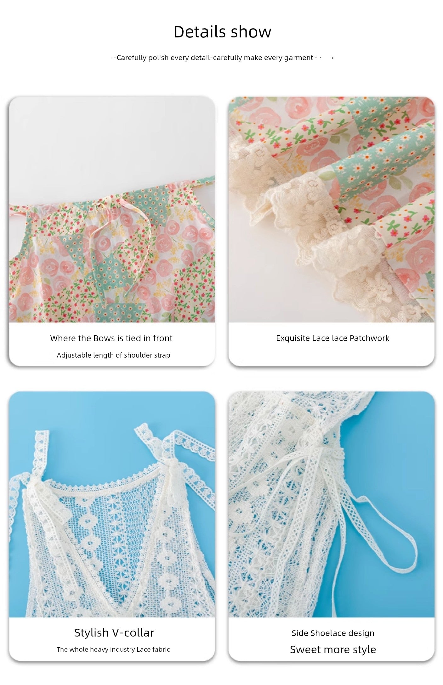 Western Style Suspender Dress