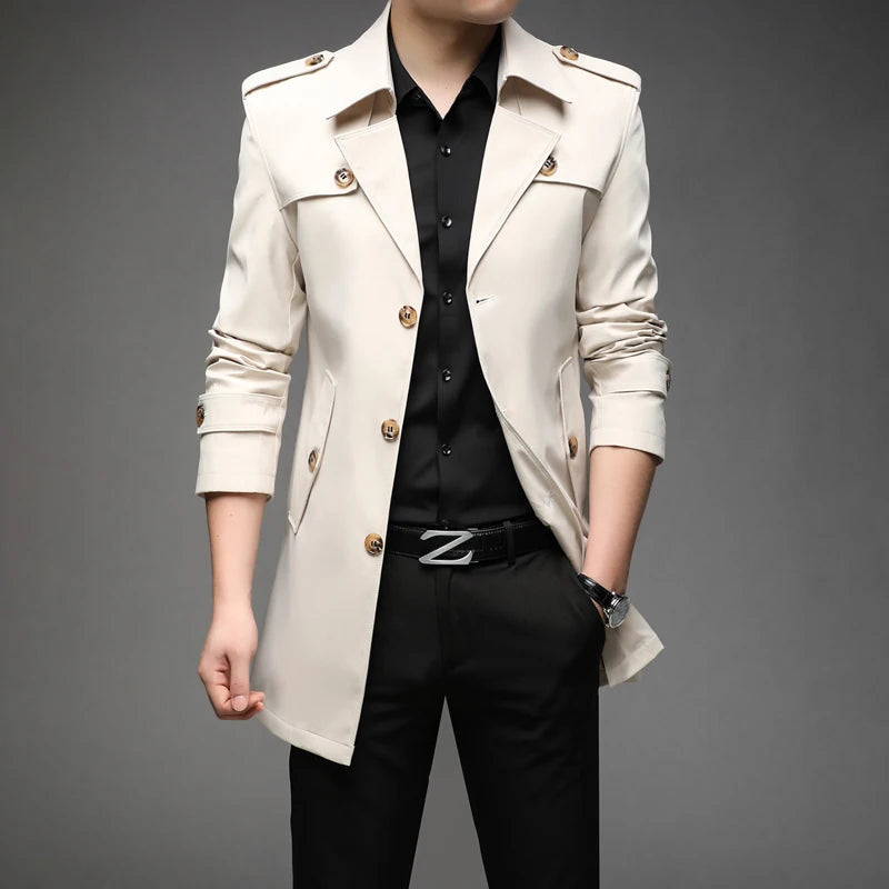 Spring Casual Windbreaker Outerwear Jacket