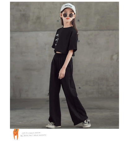 Girls Clothing 2Pcs Set Tops Pants