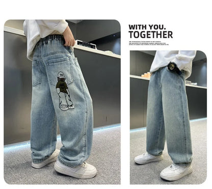 Denim Trousers Jeans Teenager