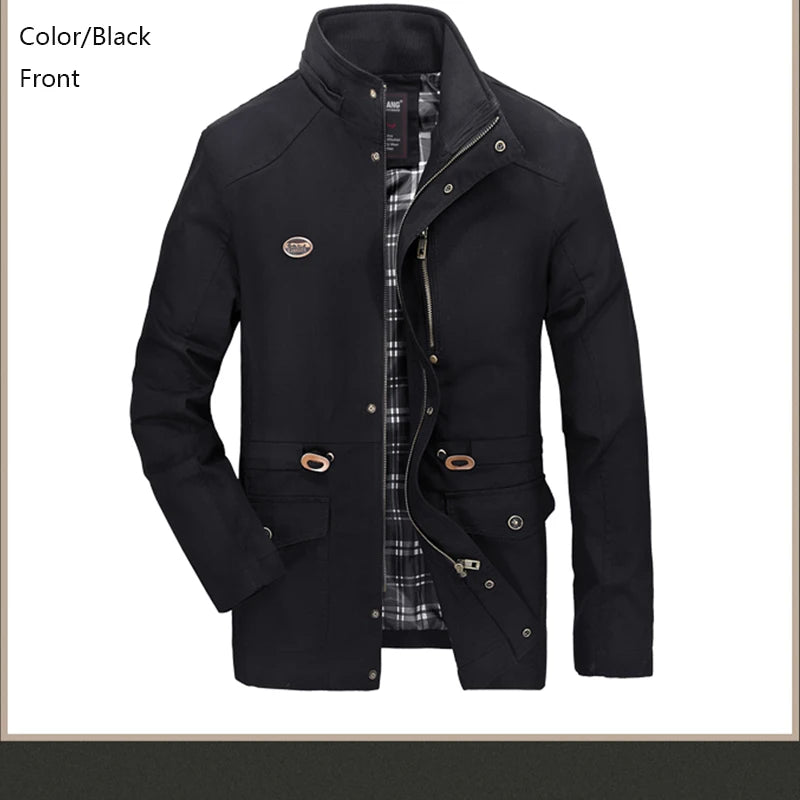 Casual Windproof Outdoor Multi-Pocket Jacket