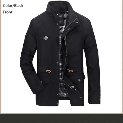 Casual Windproof Outdoor Multi-Pocket Jacket