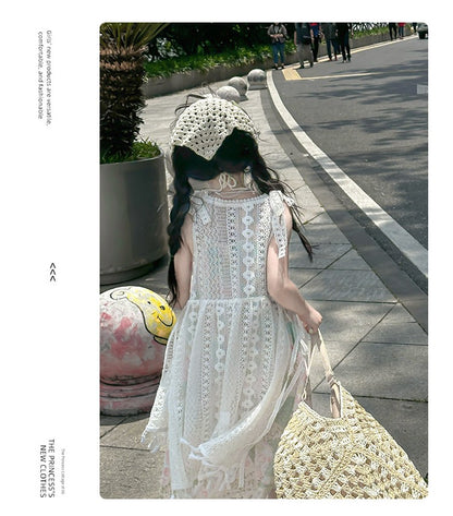 Western Style Suspender Dress