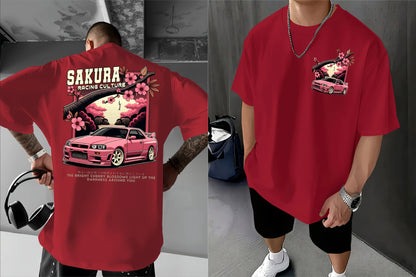 Sakura Motorsport Back Print Drift T-Shirt