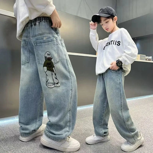 Denim Trousers Jeans Teenager