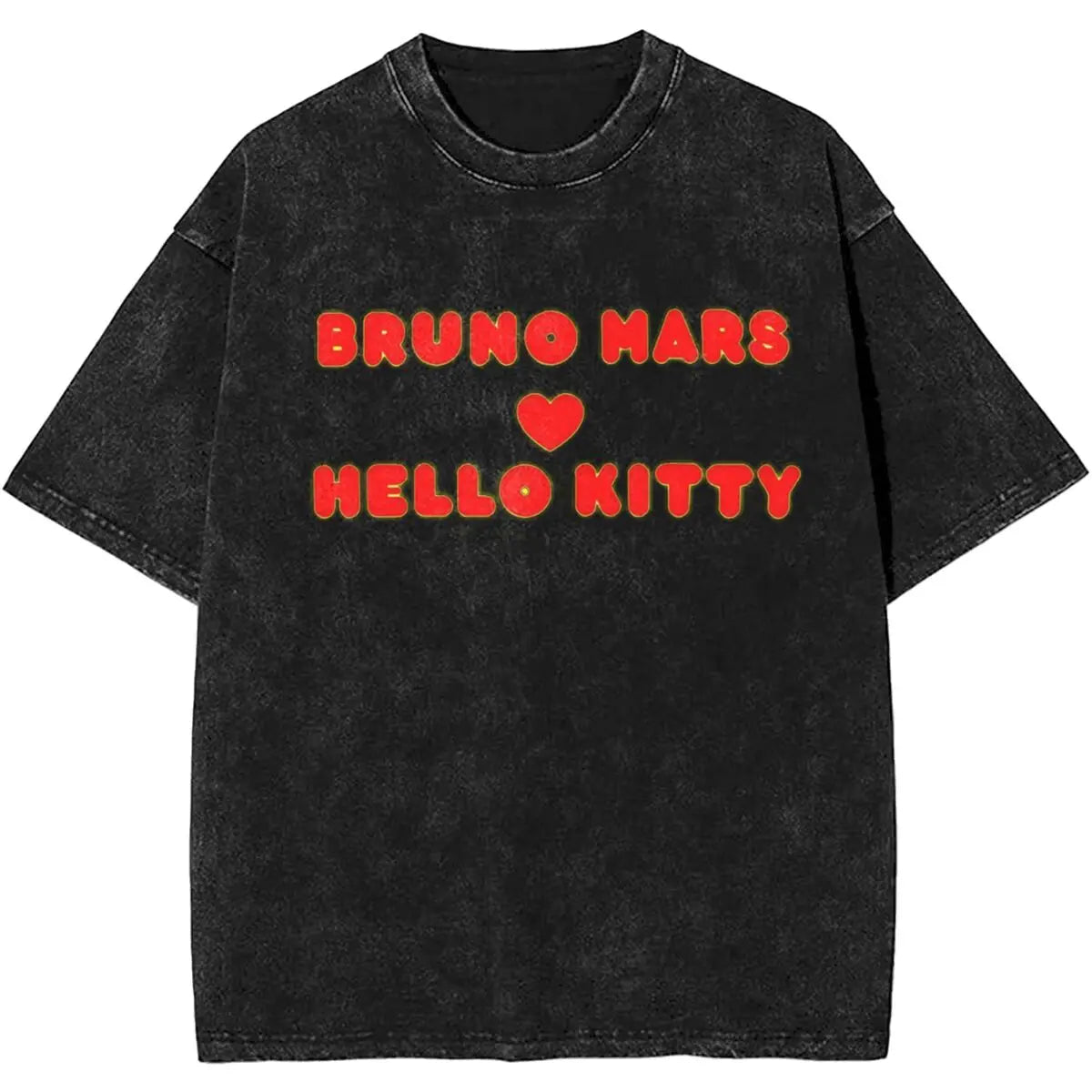 Hello Kitty Bruno Mars Cotton Shirt