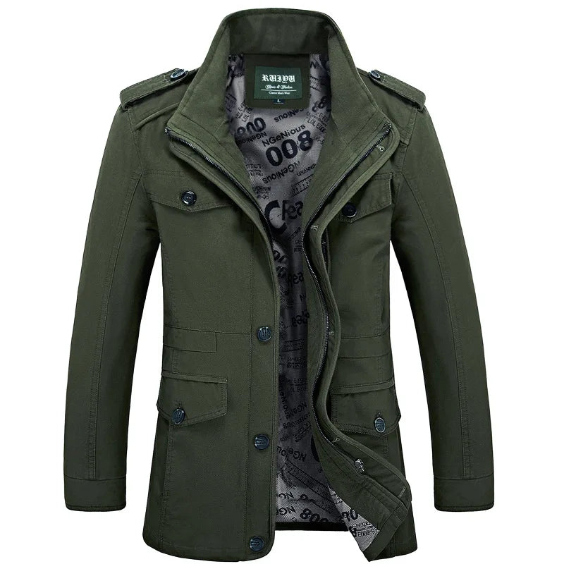 Men’s Cotton Trench Coat