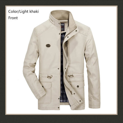 Casual Windproof Outdoor Multi-Pocket Jacket