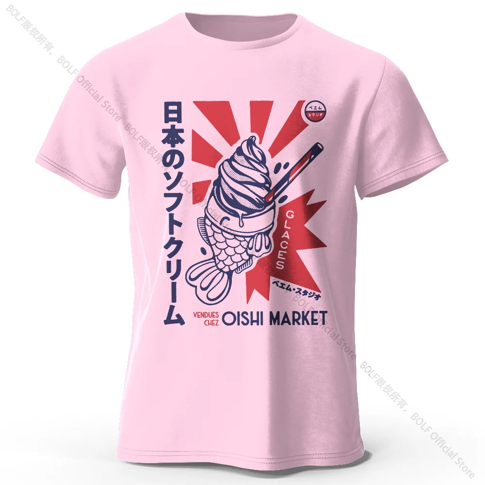 Japanese Foodie Cotton Unisex Graphic Tee