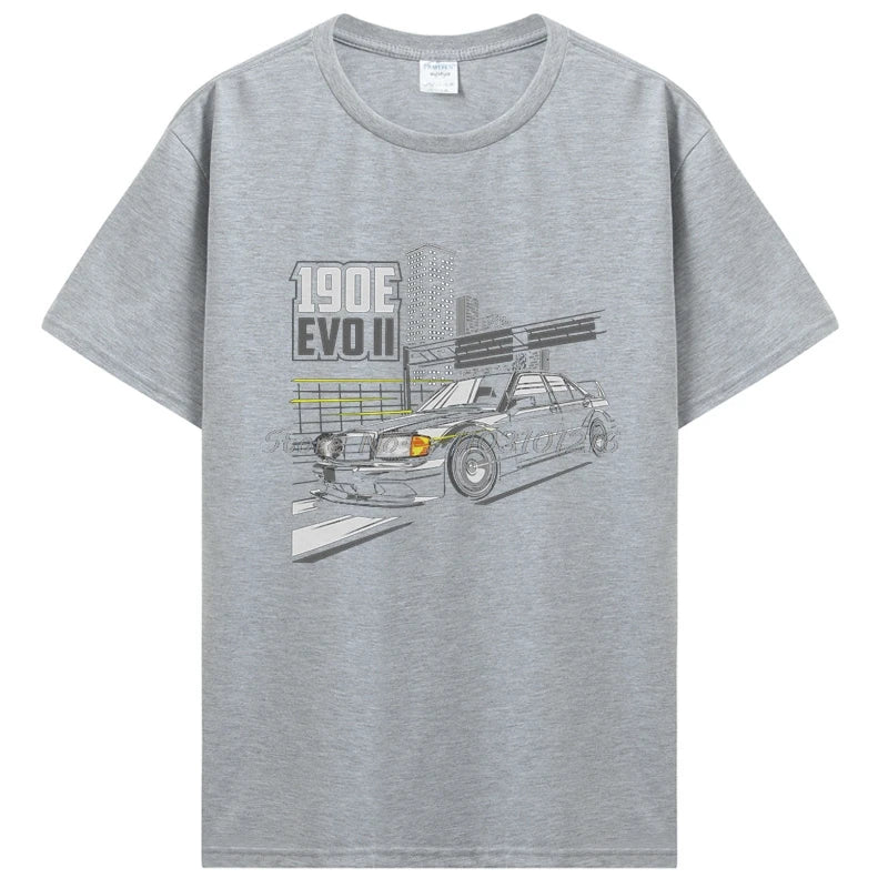 Mercedes 190E EVO Graphic Cotton T-shirt