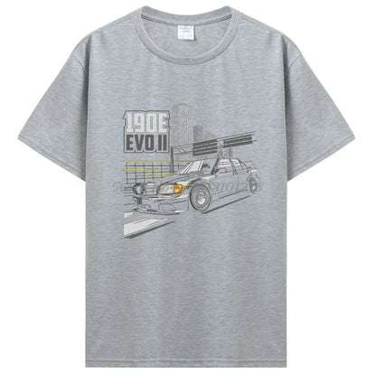 Mercedes 190E EVO Graphic Cotton T-shirt