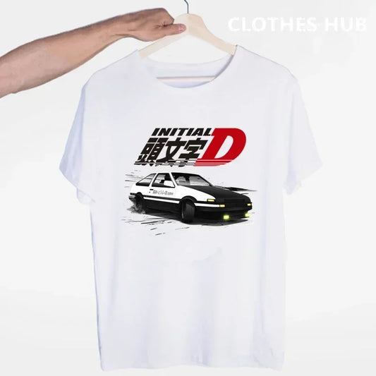 Initial D Fujiwara Drift Car Shirt