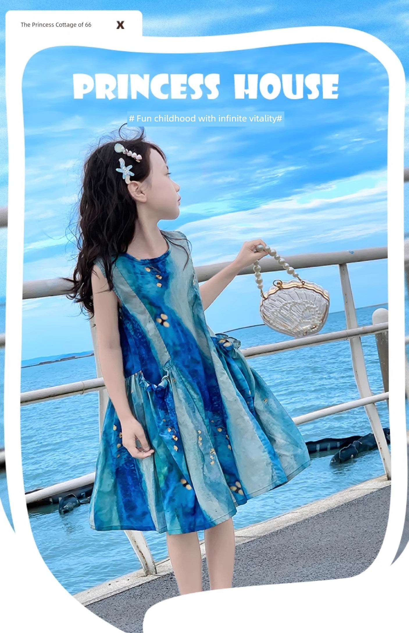 Princess Cotton Summer Dress