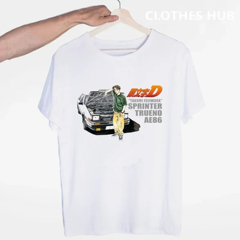 Initial D Fujiwara Drift Car Shirt