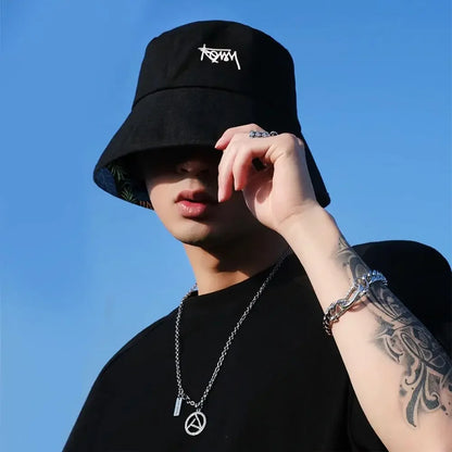 Unisex Double-Sided Bucket Hat Graffiti