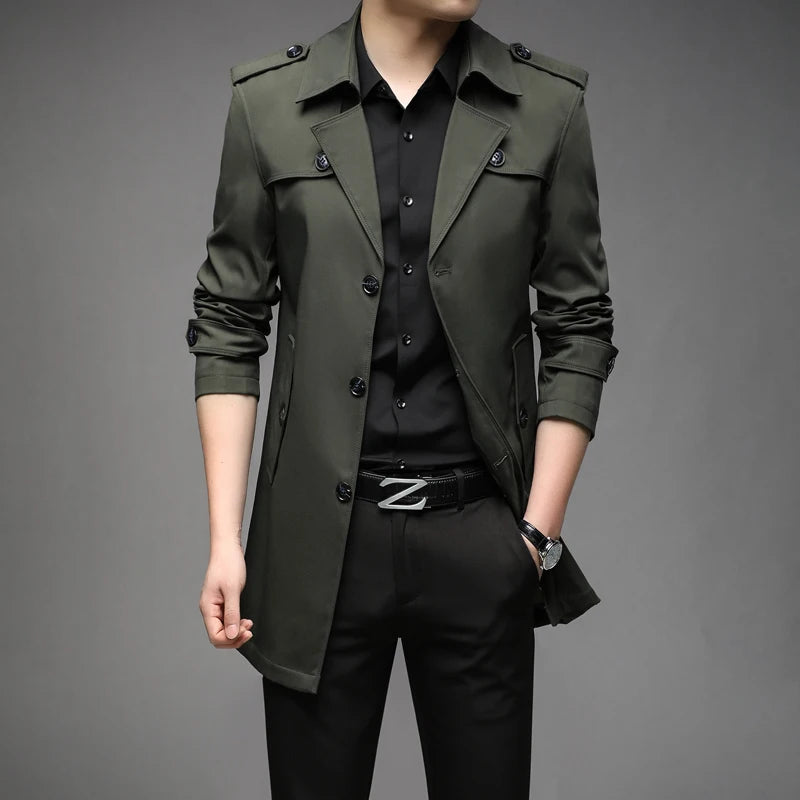 Spring Casual Windbreaker Outerwear Jacket