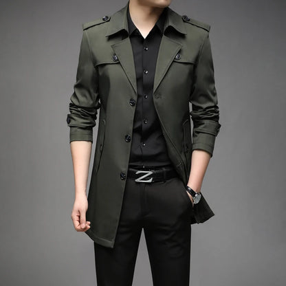 Spring Casual Windbreaker Outerwear Jacket