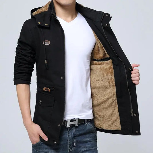 Fashion Windproof Streetwear Men’s Coat