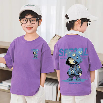 Boys T Shirts Girls Short Sleeve Cotton