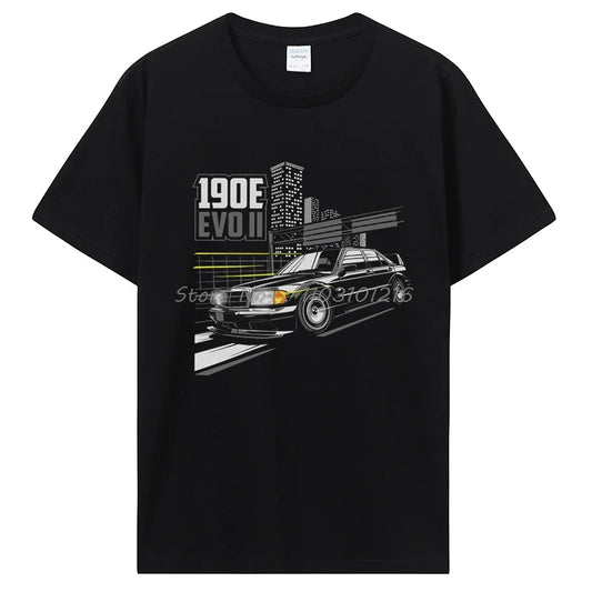 Mercedes 190E EVO Graphic Cotton T-shirt