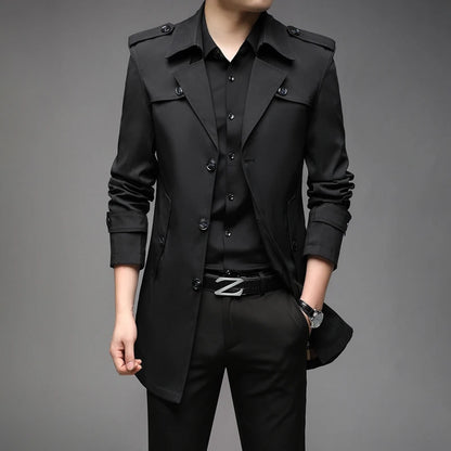Spring Casual Windbreaker Outerwear Jacket
