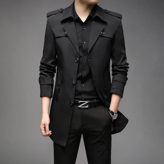 Spring Casual Windbreaker Outerwear Jacket
