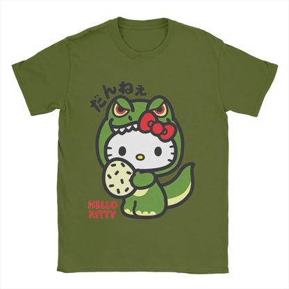 Cute Hello Kitty Japan Dino Shirt