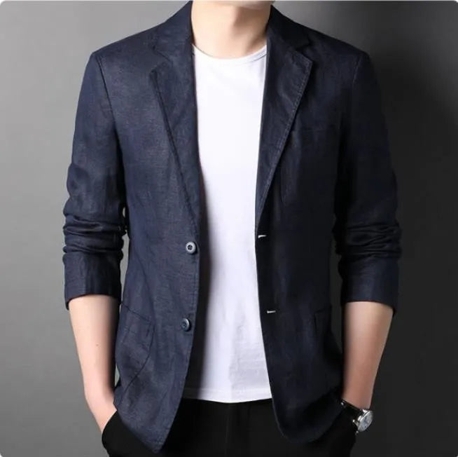 Fashion Coat Linen Blaze