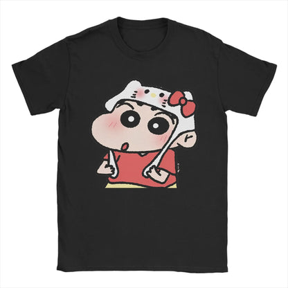 Men’s 100% Cotton Shin-Chan Crew Tee