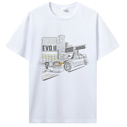 Mercedes 190E EVO Graphic Cotton T-shirt