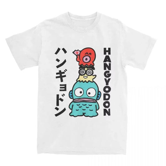 Japanese Hangyodon Y2K Summer Graphic Tee