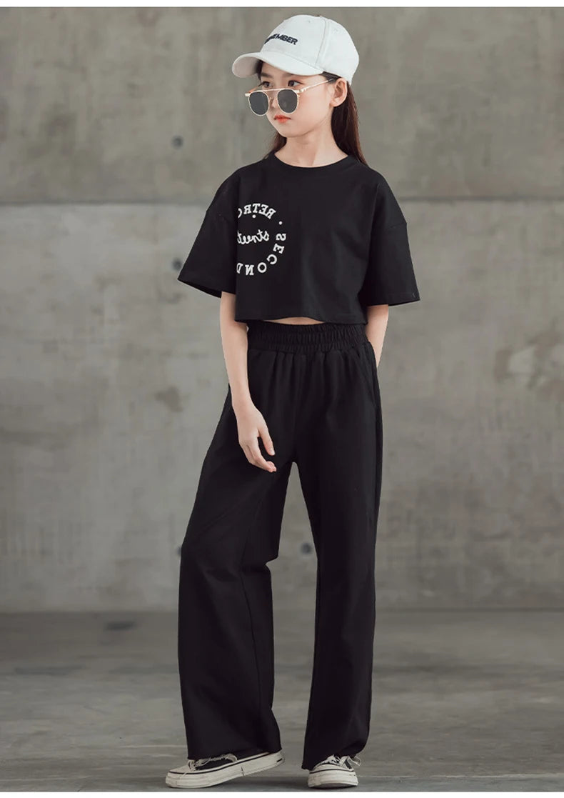 Girls Clothing 2Pcs Set Tops Pants