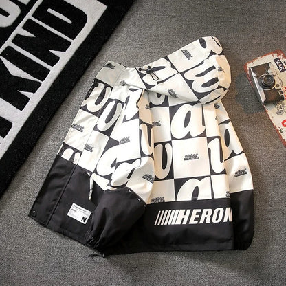 Kids Windbreaker Coat Jacket Alphabet