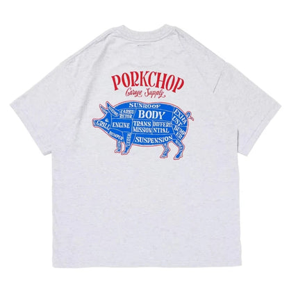 Porkchop Oversized Unisex Harajuku Skate Tee