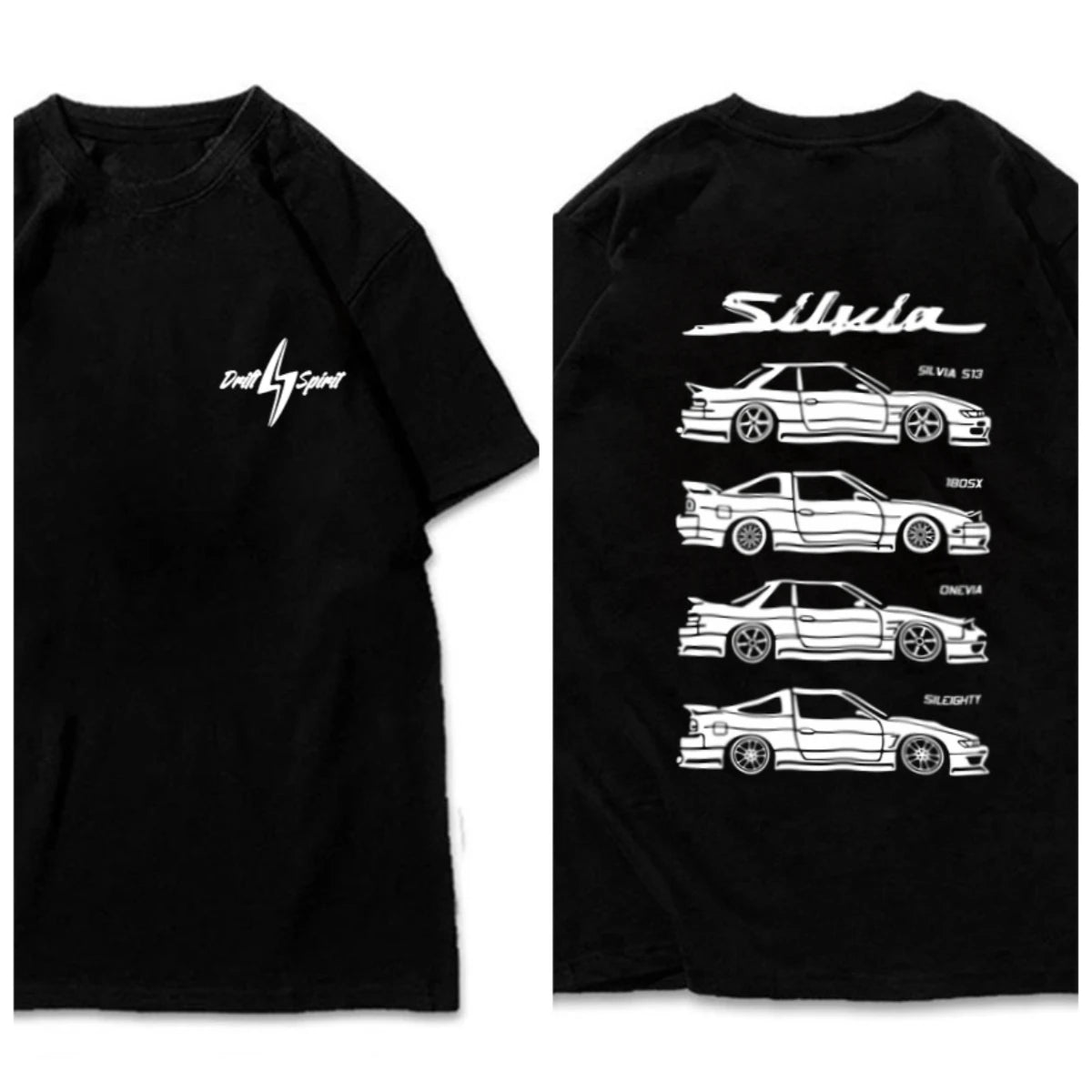 Silvia S13 Drift Racing Graphic T-shirt