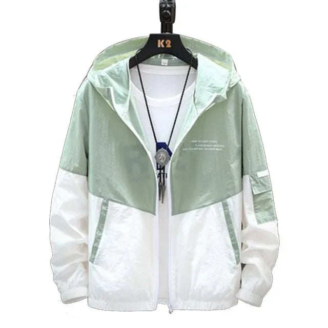 Streetwear Bomber Jacket Japanese College Style