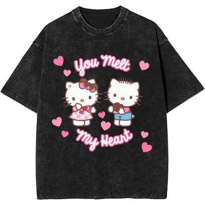 Hello Kitty Bruno Mars Cotton Shirt