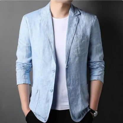 Fashion Coat Linen Blaze
