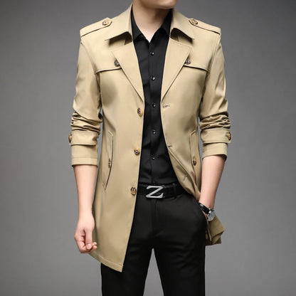 Spring Casual Windbreaker Outerwear Jacket