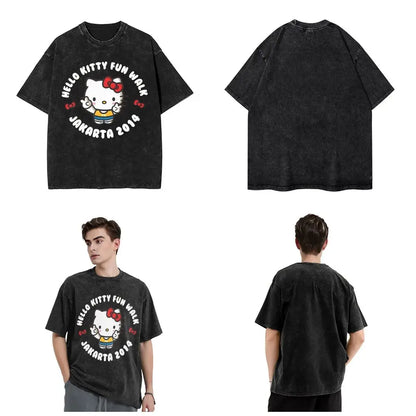 Hello Kitty Bruno Mars Cotton Shirt