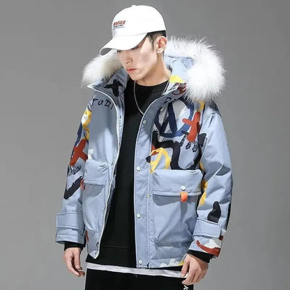 Unisex Outerwear Down Jacket