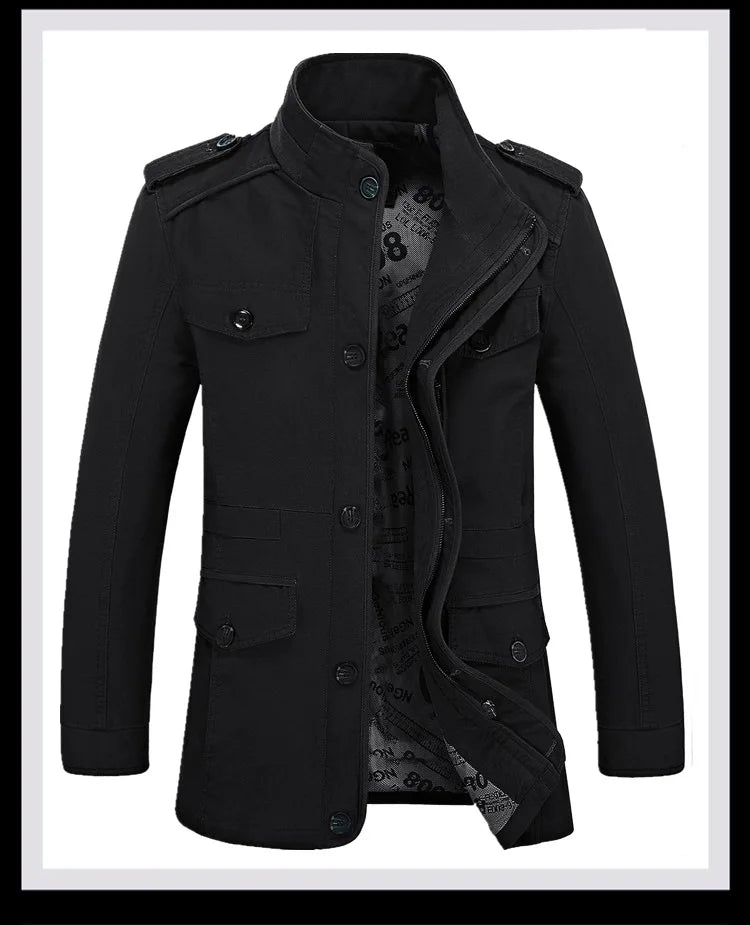 Men’s Cotton Trench Coat