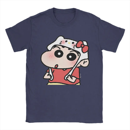 Men’s 100% Cotton Shin-Chan Crew Tee